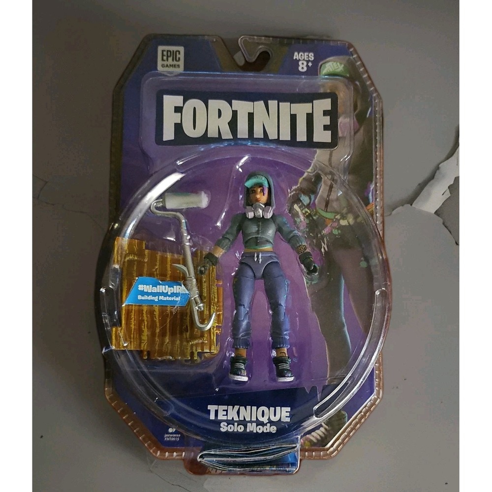 Fornite Teknique Solo Mode Action Figure 3.75"